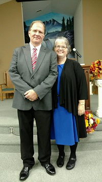 Pastor Paul with Pam
